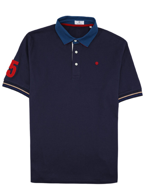 Polo manches courtes Feutrine Serge Blanco