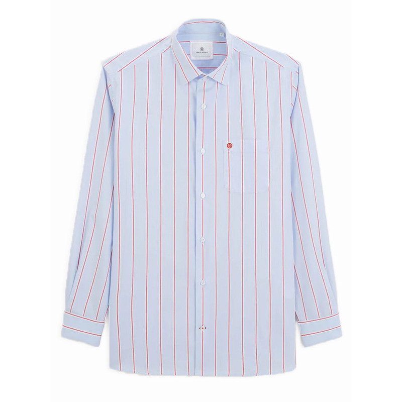 Chemise coton Oxfort Serge Blanco