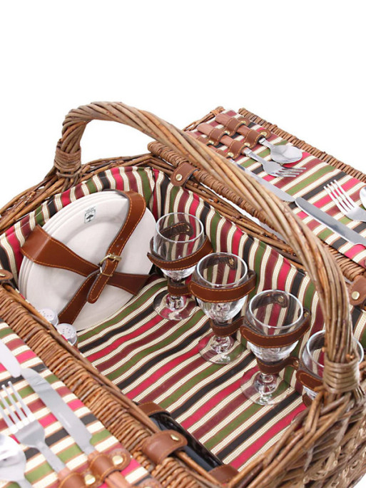 Panier pique-nique Montmartre 4 personnes Les Jardins de la Comtesse