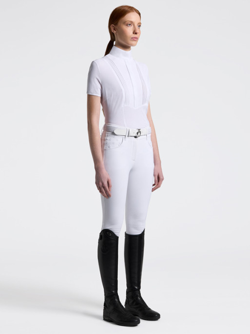 Chemise de concours manches courtes Americain SS26 Cavalleria Toscana