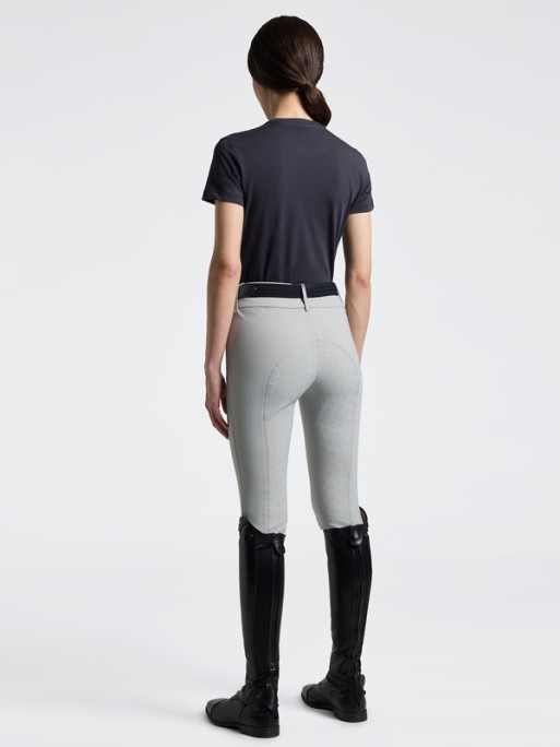 T-shirt Floral Embroidery SS26 Cavalleria Toscana