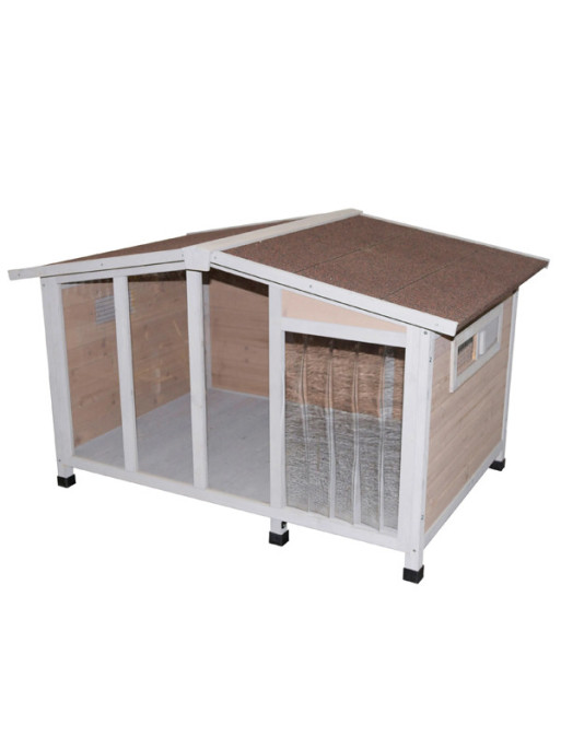 Niche pour chien Overview avec plexiglas Kerbl