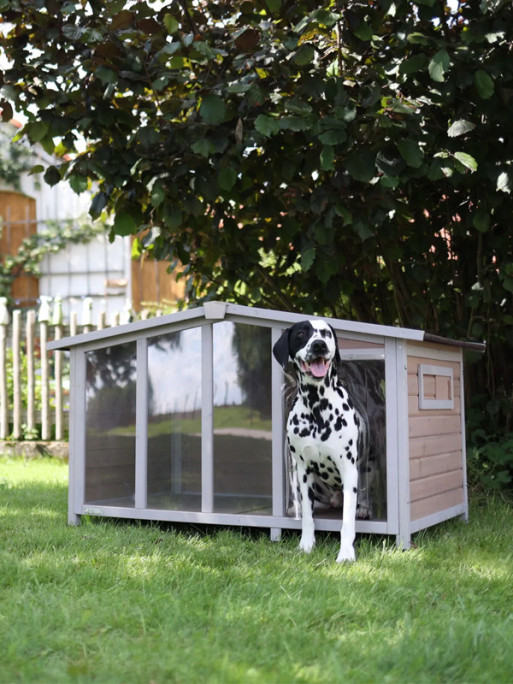 Niche pour chien Overview avec plexiglas Kerbl