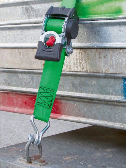 Sangle d'arrimage avec enrouleur Kerbl