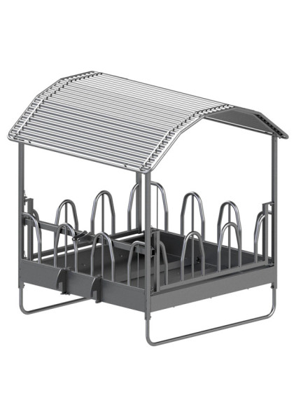 Râtelier rectangle avec cornadis 230x230x250cm Kerbl