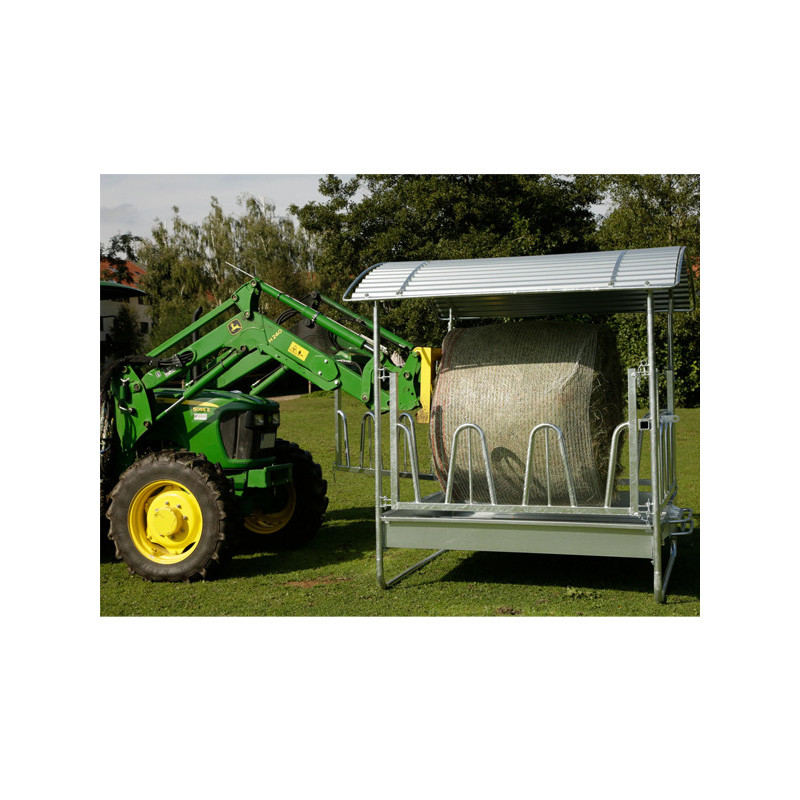 Râtelier rectangle avec cornadis 230x230x250cm Kerbl