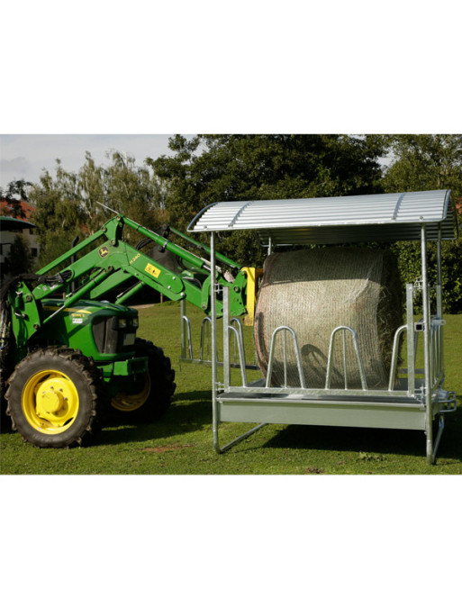 Râtelier rectangle avec cornadis 230x230x250cm Kerbl