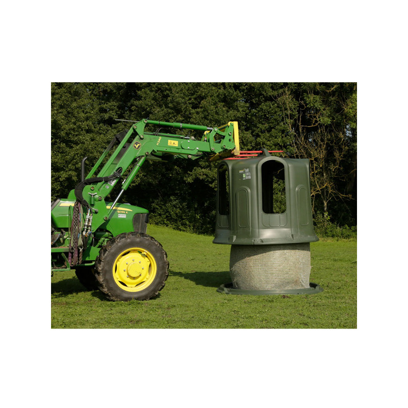 Cloche à foin balles rondes Kerbl