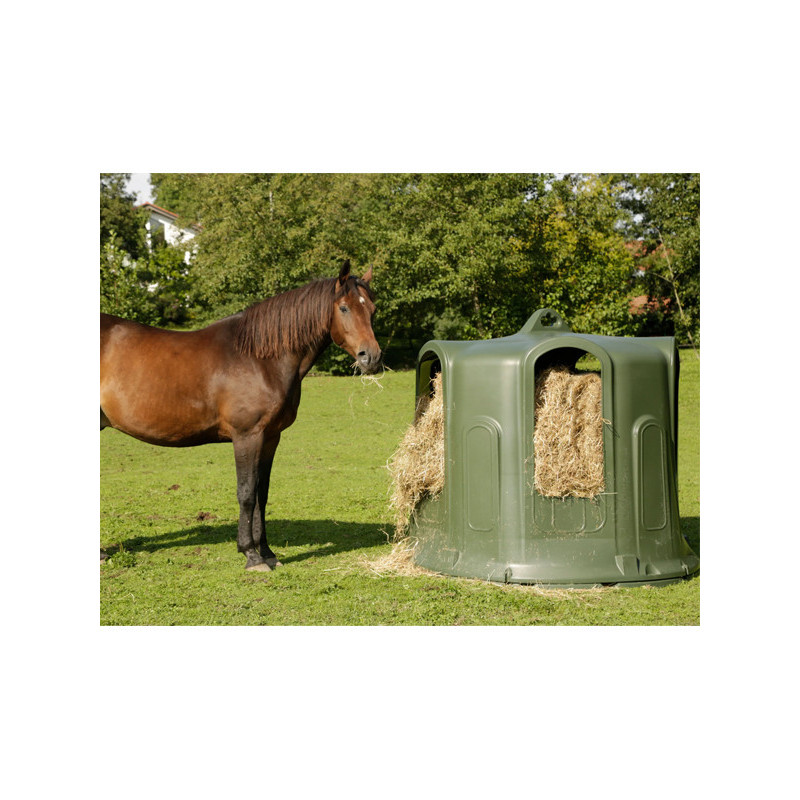 Cloche à foin balles rondes Kerbl