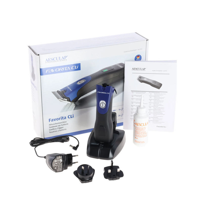 Tondeuse sur batterie x2 Favorita CLi Aesculap