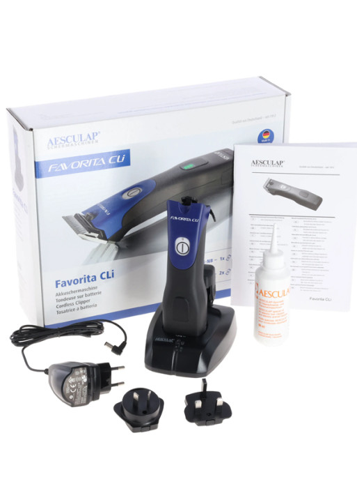 Tondeuse sur batterie x2 Favorita CLi Aesculap