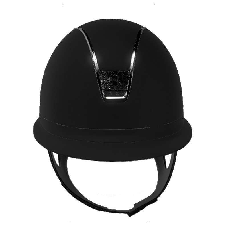 Casque Miss Shield Shadowmatt 2.0 Blason Crystal Fabric Samshield (vendu sans la mousse)