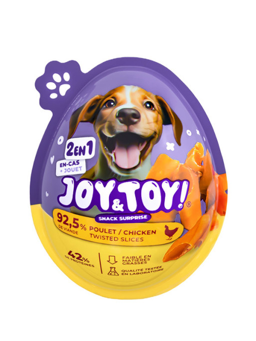 Oeuf surprise pour chien Joy & Toy