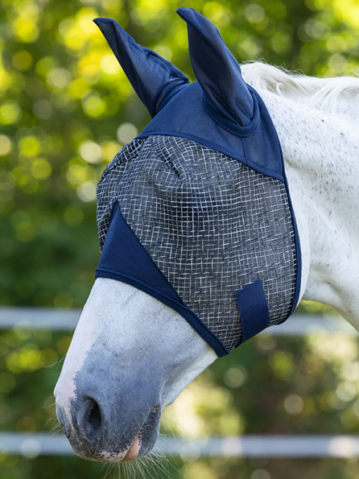 Masque anti-mouches avec oreilles Covalliero
