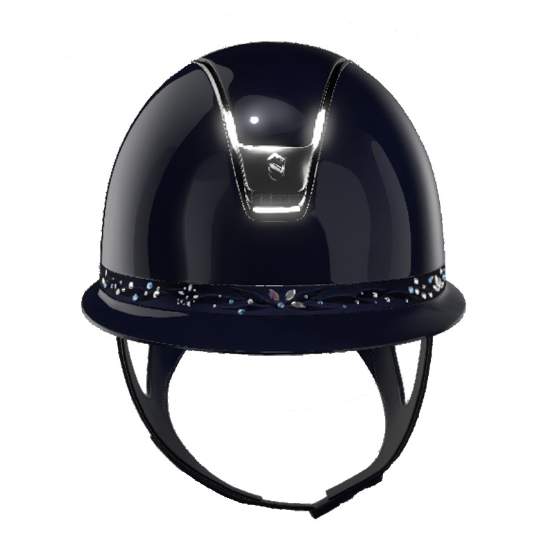 Casque Miss Shield Shadowglossy Flower Swarovski 2.0 Samshield