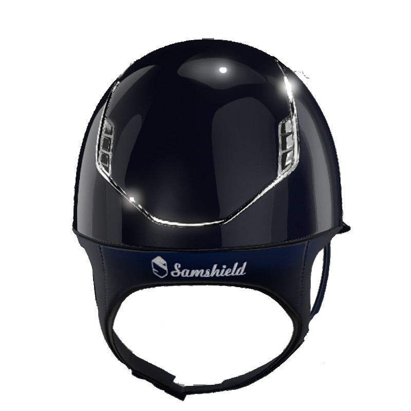 Casque Miss Shield Shadowglossy Flower Swarovski 2.0 Samshield