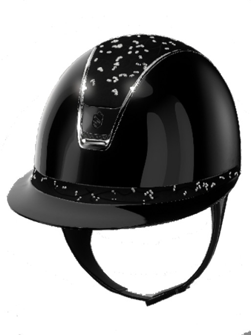 Casque Miss Shield Shadowglossy Crystal Leaf Samshield