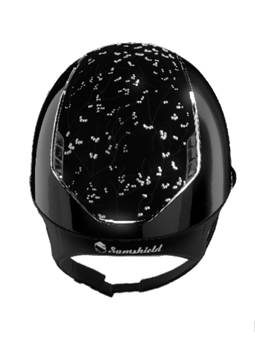 Casque Miss Shield Shadowglossy Crystal Leaf Samshield