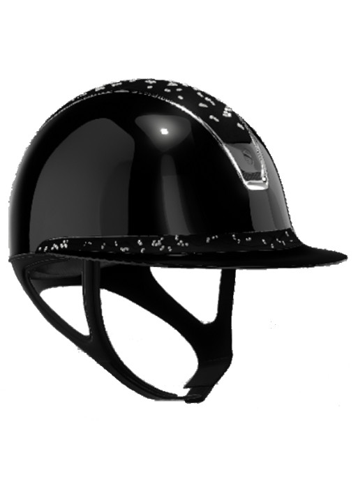 Casque Miss Shield Shadowglossy Crystal Leaf Samshield