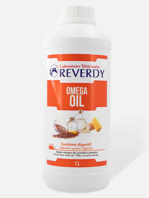 Huile de lin et de maïs Omega Oil 1L Reverdy