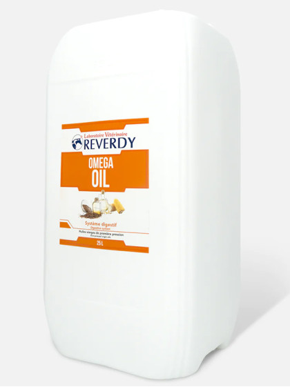 Huile de lin et de maïs Omega Oil 25L Reverdy