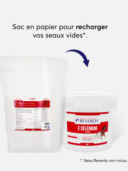 Complément Vitamine E&Sélénium Eco 4kg Reverdy 