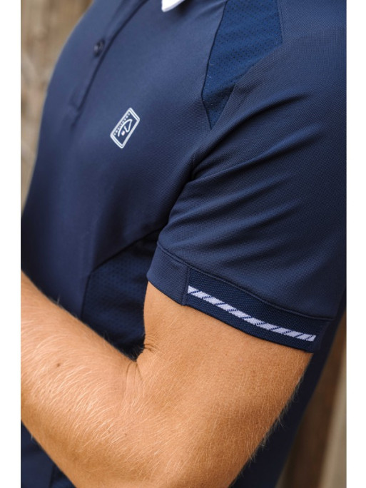 Polo manches courtes homme Victor Equi-Thème