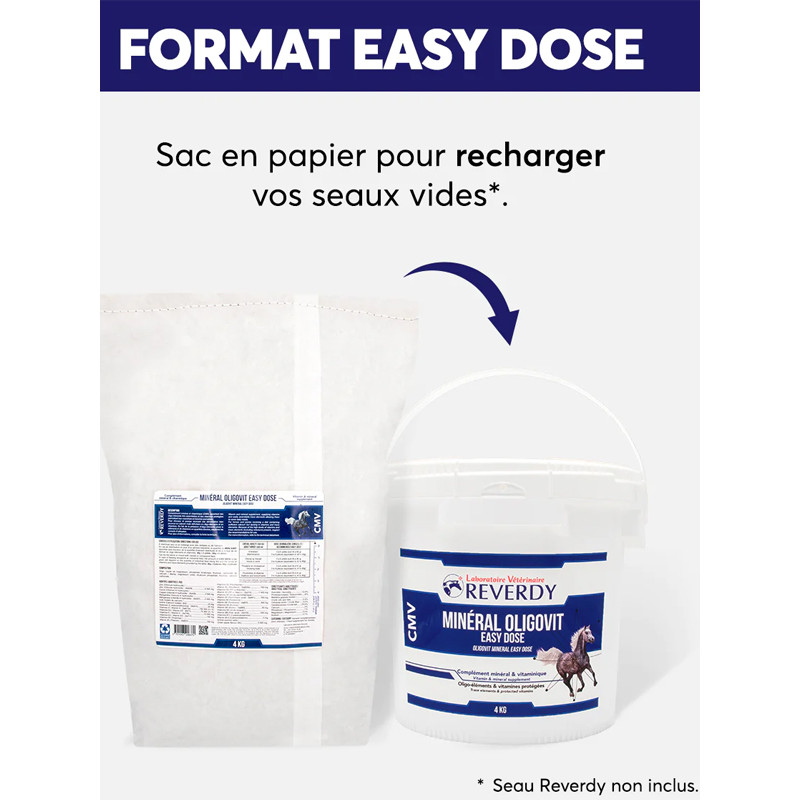 CMV Minéral Oligovit Easy-Dose Eco 4kg Reverdy