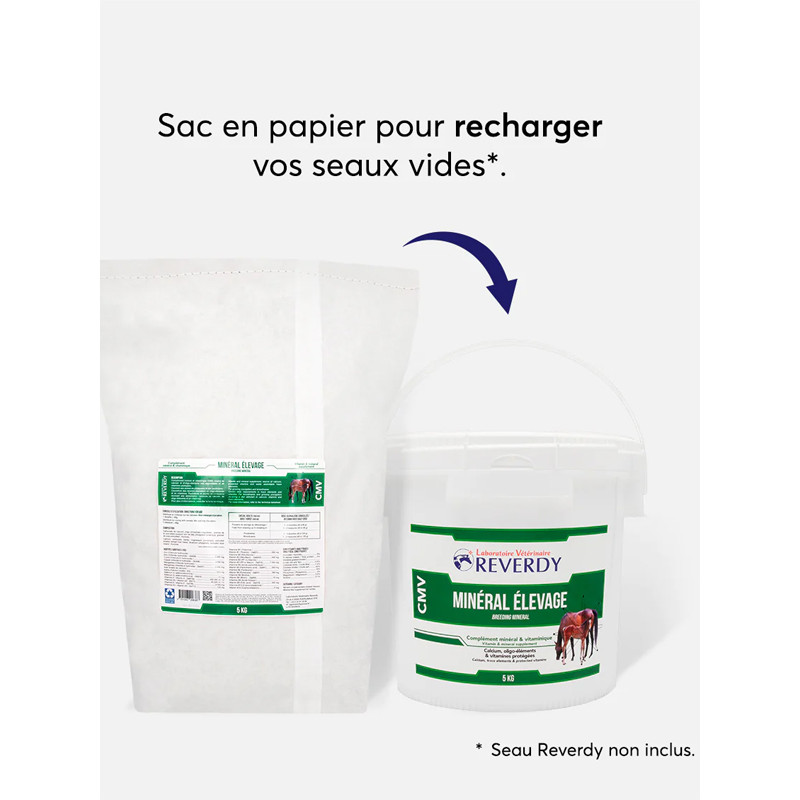CMV Minéral Elevage Eco 5kg Reverdy