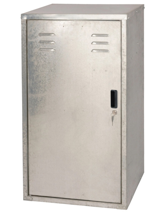 Casier Sellerie en kit 2 selles 60X60X106cm Kerbl