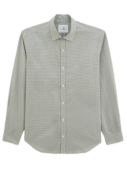 Chemise à carreaux Vichy SS26 Serge Blanco