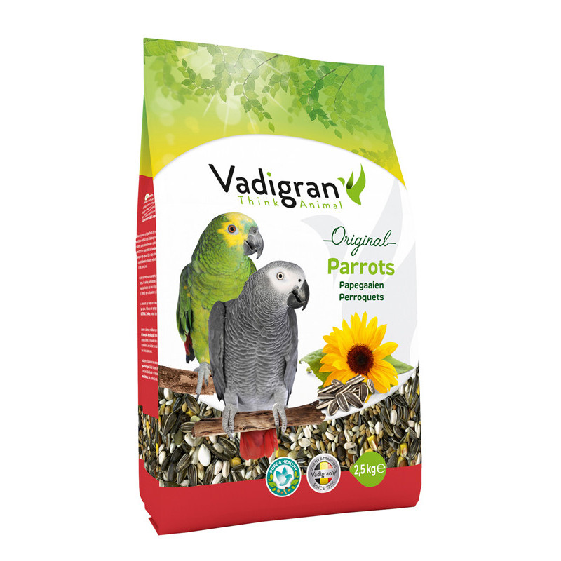 Mélange de graines Original perroquet 2.5kg Vadigran
