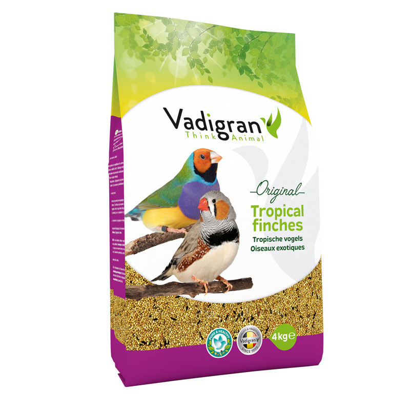 Mélange de graines Original oiseaux exotiques 4kg Vadigran