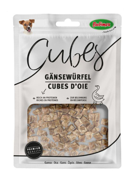 Friandises Cubes d'Oie 80g Bubimex