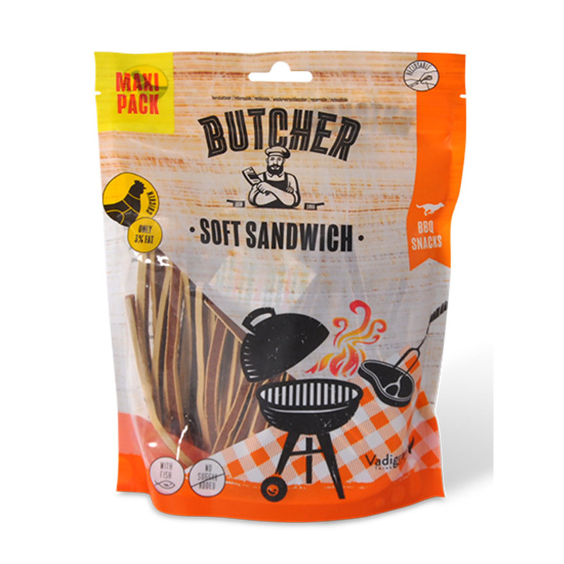 Friandises Chicken Soft Sandwich 375g Butcher