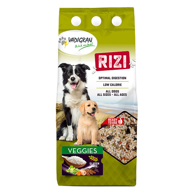 Mélange de riz Veggies chien 1kg Rizi