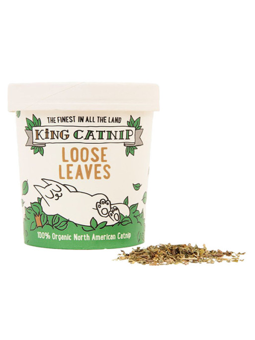 Feuilles d'herbe à chat 400ml King Catnip