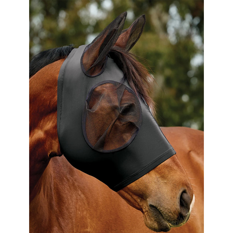 Masque anti-mouches avec oreilles Deluxe Stretch Weatherbeeta