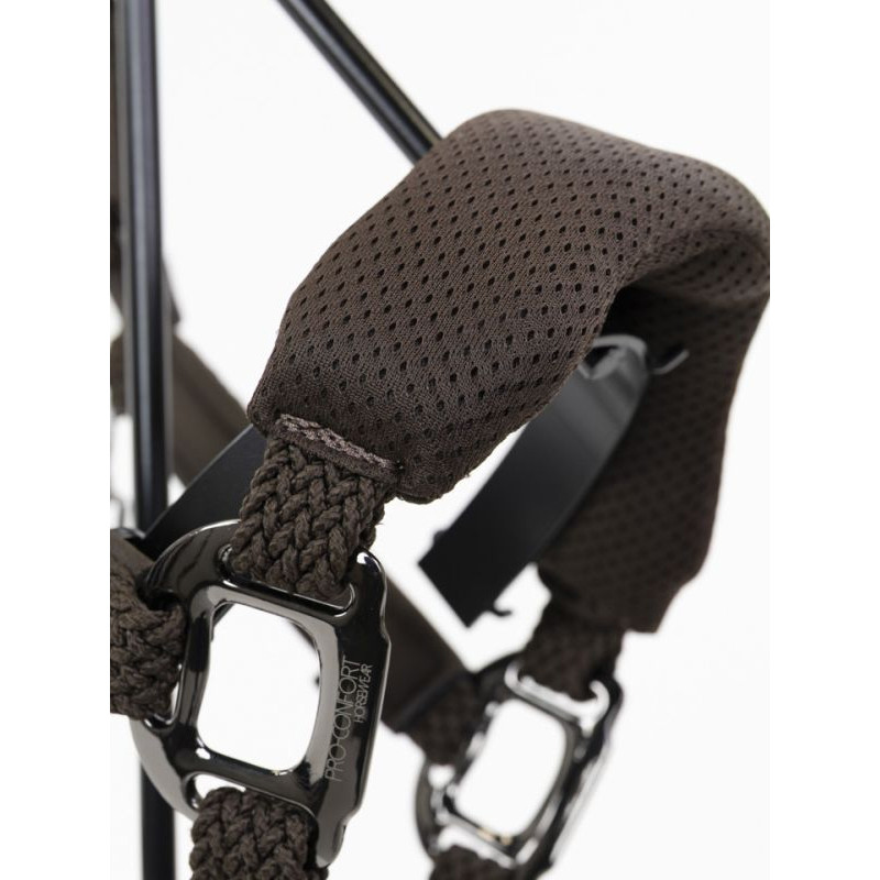 Licol ergonomique en mesh + Longe Dorai Pro Confort Horsewear