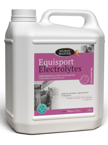 Sirop réhydratant Equisport Electrolyte Liquid 5L Horse Master