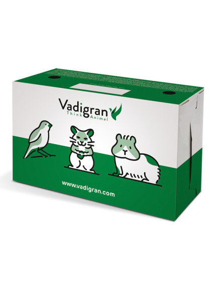 Boite de transport pour rongeurs 21,9 x 9,4 x 14,2cm Vadigran