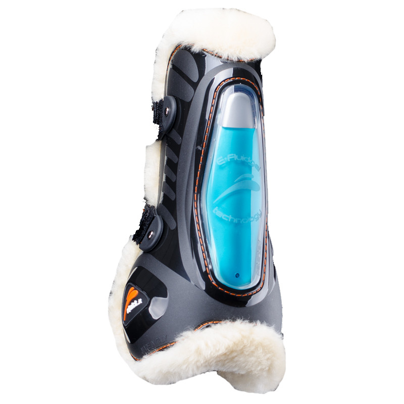 Guêtres eShock velcro fluffy Equick