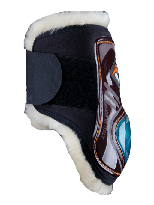 Protège-boulets eShock velcro fluffy Equick