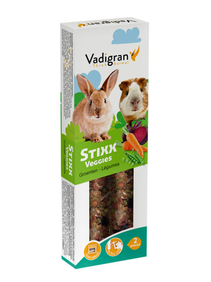 Sticks Veggies Stixx lapin/cobaye Vadigran