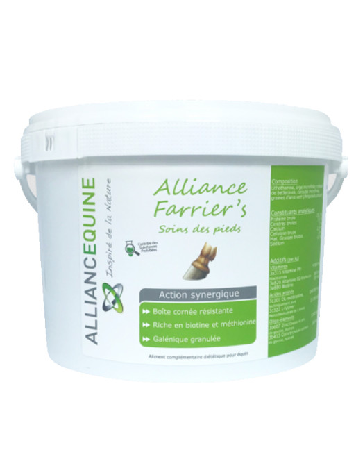 Complément alimentaire Biotine Alliance Farrier's 10kg Alliance Equine