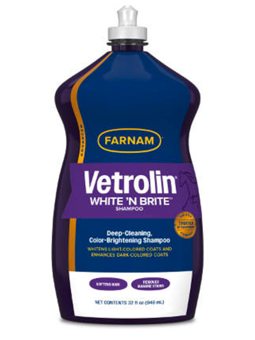 Shampoing White'N Brite Vétrolin 946ml Farnam