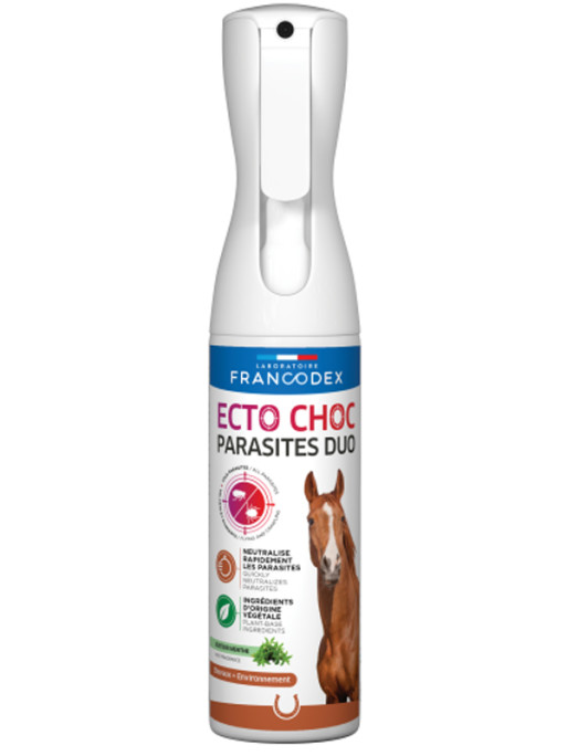 Brumisateur Ectochoc Parasites Duo 290ml Francodex