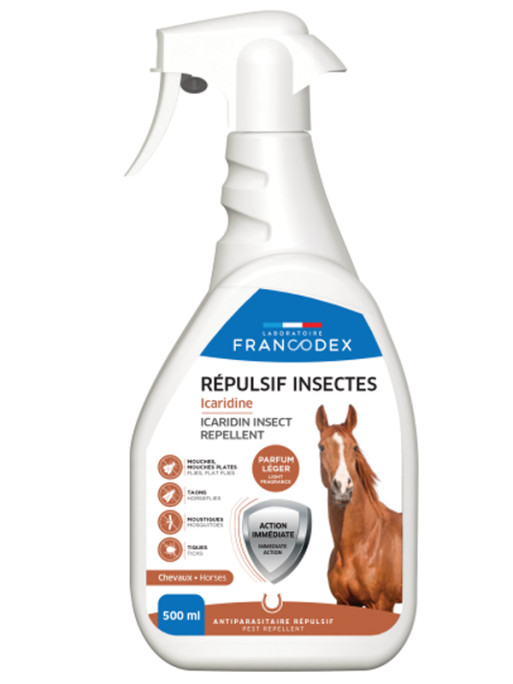 Spray répulsif insectes Icaridine 500ml Francodex