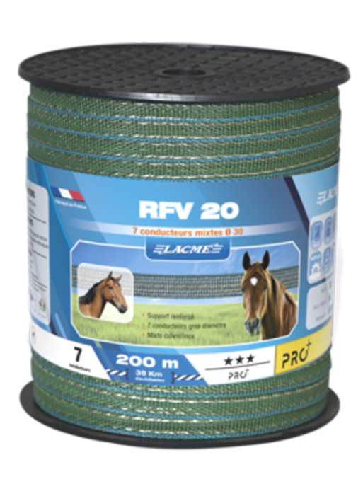 Ruban Bleu 12mm 400m Lacmé