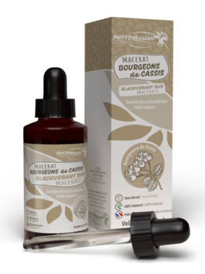 Macérât de bourgeons de cassis 60ml Phyto Master